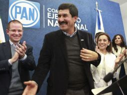 El presidente del PAN considera que Javier Corral tiene la capacidad suficiente para llevar a Chihuahua justicia y paz. SUN / L. Godínez