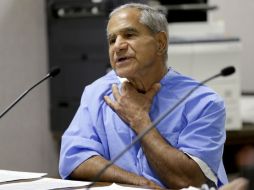 Sirhan Sirhan durante la audiencia de ayer. AP / G. Bull