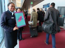 El vuelo inaugural del A380 llegó la noche del martes a la capital del país. NTX / D. del Río