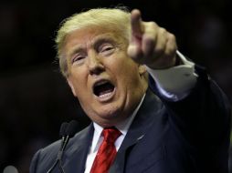 El aspirante presidencial ha basado su popularidad en confrontar a todo lo que se ponga a su paso. AP / ARCHIVO