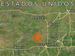 El movimiento telúrico pudo sentirse en los estados de Kansas, Misuri, Nebraska, Nuevo México, Arkansas, Iowa y Texas. TWITTER /
