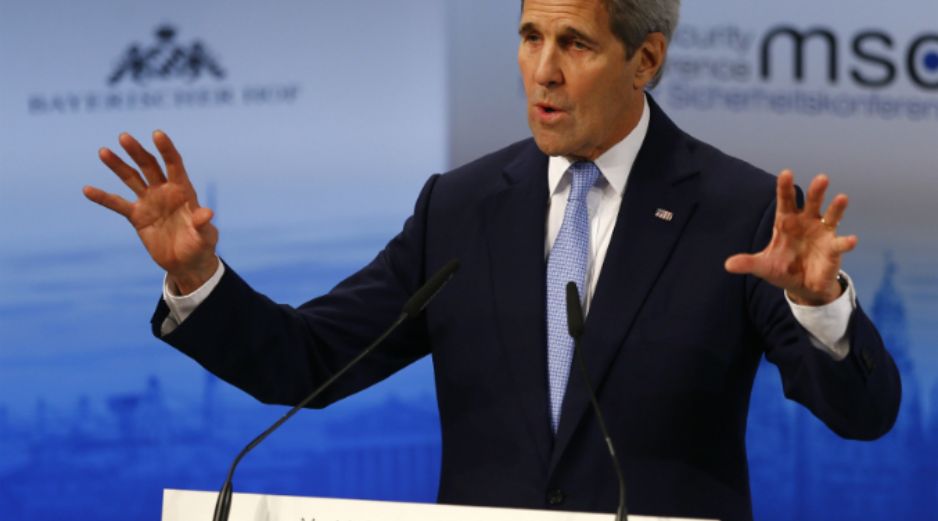 John Kerry exigió a Rusia que limite sus ataques militares en Siria contra grupos terroristas. AP / M. Schrader