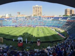 Pese a las promociones de la directiva, pocos aficionados asistieron al cotejo celeste. TWITTER / @abogadopateador