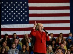 Clinton busca ganar todos los votos posibles antes de las asambleas partidarias del sábado. AFP / E. Miller
