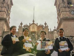 Hermanas de los Pobres, Siervas del Sagrado Corazón, que salieron de Guadalajara a Morelia. EL INFORMADOR / A. García