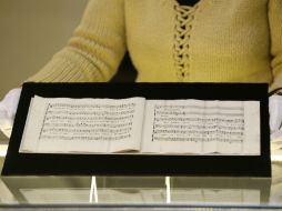 Reconocen el nombre de la cantata cuando revisaban los catálogos en internet del museo en 2015. AP / D. Josek