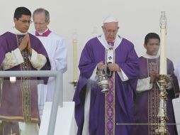 Aunque no saben para cuándo, prepararán su siguiente travesía y están seguros que con la bendición del Papa lo podrán lograr. EFE / U. Ruiz