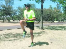 Fondista. Raúl Miramontes encontró en el atletismo un estilo de vida saludable. EL INFORMADOR /