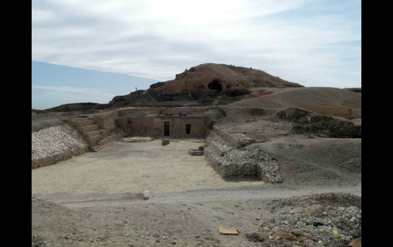 Detallan que el edificio está parcialmente excavado en una montaña por lo que tiene problemas en su estabilización. NTX / ARCHIVO