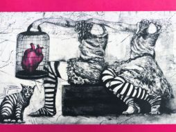 Exhibición. Mónica Romero exhibe sus 'Trazos profundos'. ESPECIAL /