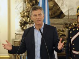 El mandatario argentino volvió a reiterar su compromiso para bajar la inflación con la mayor rapidez posible. EFE / G. Amarelle