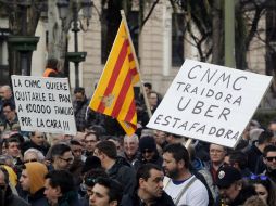 El servicio de Uber está suspendido en el país desde finales de 2014. EFE / J. Lizón