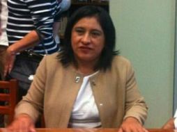 Al cuestionarla sobre la ley de matrimonios entre personas del mismo sexo, Candelaria Pérez sostuvo que su voto sería a favor. TWITTER / @FraccionMorena