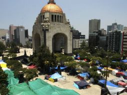 Por la mañana miembros de la CNTE decidieron desalojar, para evitar mayores desgracias. NTX / ARCHIVO