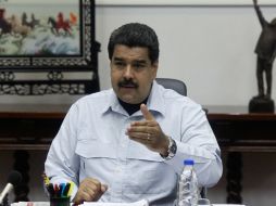 Nicolás Maduro asegura que insistirá en proponer una estrategia para estabilizar los petroprecios debilitados por la sobreoferta. EFE / ARCHIVO
