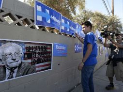 Éste es el primer examen para Hillary Clinton y Bernie Sanders en un estado con más diversidad racial. EFE / M. Nelson