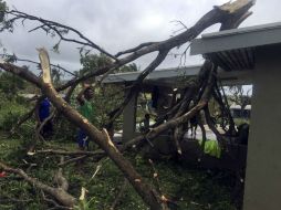 El Gobierno de Fiji declaró el toque de queda y el estado de desastre natural en todo el país.  / N. Ali