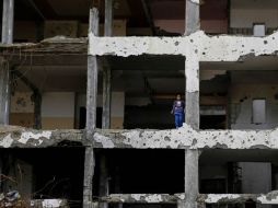 Las fincas demolidas pertenecían a Raid Mahmud Yabara Halil y Mahmud Abdel Based Harub. AP / H. Moussa