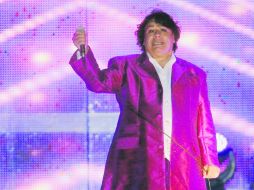 Feliz. Juan Gabriel no se preocupa por el veto de Televisa. TWITTER /