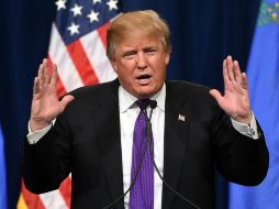 Niega que Trump haya insultado al pueblo mexicano en su discurso inicial el año pasado. AFP / E. Miller