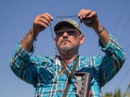 El 24 de febrero de 2013, cerca de 60 personas, entre ellas Hipólito Mora, se levantaron en armas en La Ruana. EFE / ARCHIVO