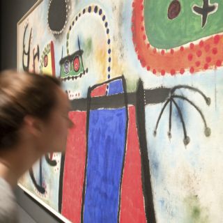 Una exposición en Fráncfort muestra las obras de Miró