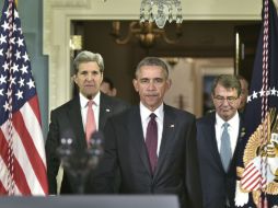 Obama precisa que no espera que la violencia acabe de inmediato, pero es un paso para lograr un fin al caos. AFP / M. Ngan