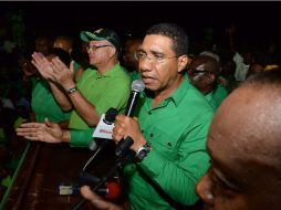 Andrew Holness será designado Primer Ministro de Jamaica. EFE / R. Brown
