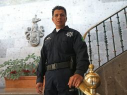 Pacheco Medrano tiene 16 años al servicio de la Policía de Guadalajara. EL INFORMADOR / ARCHIVO