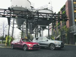 Para México. El Q50 Sport 2017 (a la izquierda) llegará a mediados del año, mientras que la QX60 aterrizará en abril. EL INFORMADOR / S. Oliveira
