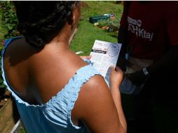 Honduras comenzó hace dos semanas una campaña para destruir los criaderos del mosquito transmisor. AFP / N. Derne