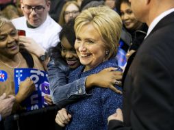 Clinton es la favorita del estado, gracias al apoyo de la comunidad negra, que representa la mitad de los demócratas. AP / D. Goldman