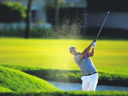 Adam Scott. El australiano logró colocarse como líder, junto con Sergio García, del Honda Classic. AFP /