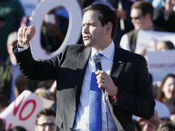 La nueva estrategia de Rubio es una lucha por sobrevivir. AP / S. Helber