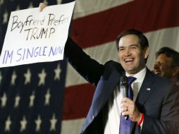 Para Marco Rubio, perder la primaria de Florida frustraría su objetivo de detener a Trump, quien va a al delantera. AP / S. Ogrocki