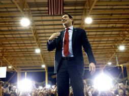 Para Rubio, ésta significa su única victoria en una jornada clave previa a las asambleas de los partidos para elegir candidato. EFE / B. Blanco