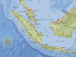 La alerta de tsunami incluye varias zonas de Sumatra. EFE / Especial