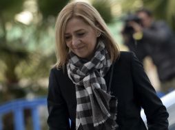 El esposo de la infanta se enfrenta a una petición de cárcel de la fiscalía de 19.5 años. AP / J. Llado