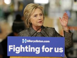 Clinton señala que es importante que los candidatos cuenten con una estrategia creíble ya diseñada. EFE / ARCHIVO