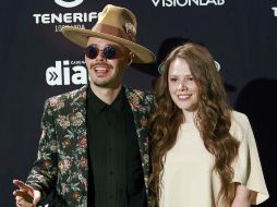 Ganadores. Jesse y Joy están en España, donde fue reconocida su trayectoria el jueves pasado, en Tenerife. EFE /  C. García