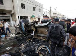 Hasta el momento, ningún grupo ha reivindicado el atentado, pero se sospecha que pudo haber sido obra del EI. EFE / STR