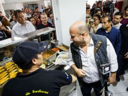 El alcalde tapatío, Enrique Alfaro Ramírez, garantizó que no existe daño estructural alguno en el inmueble. EL INFORMADOR / P. Franco