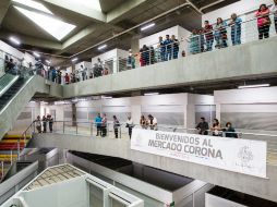 Ayer domingo fue inaugurado el nuevo Mercado Corona con la apertura de sólo 80 locales. EL INFORMADOR / ARCHIVO