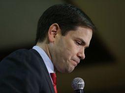 El senador por Florida, Marco Rubio solo ha ganado en Minesota y Puerto Rico. AFP / J. Raedle