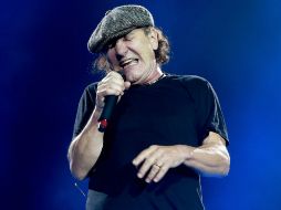 Brian Johnson debía abandonar la gira o enfrentar una pérdida total de la audición. AFP / ARCHIVO