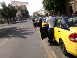Los líderes de taxistas coinciden en que esta movilización ha reunido a más chóferes que en ocasiones anteriores. EL INFORMADOR / S. Rodríguez