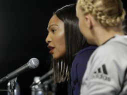 María Sharapova dio positivo en control antidopaje en Australia, donde cayó ante Serena. AP / S. Wenig