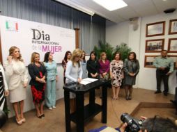 La Iniciativa de ley que se entregó al Congreso busca modificar el Artículo 150 A de la Constitución para reconocer la paridad. TWITTER / @claudiapavlovic