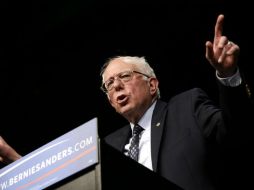 Sanders recuerda que, cuando presentó su campaña, los sondeos le situaban a más de cincuenta puntos debajo de Clinton. AP / A. Díaz