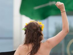 En un estado con temperaturas frías, el riesgo de una desnudez parece bajo. AFP / ARCHIVO